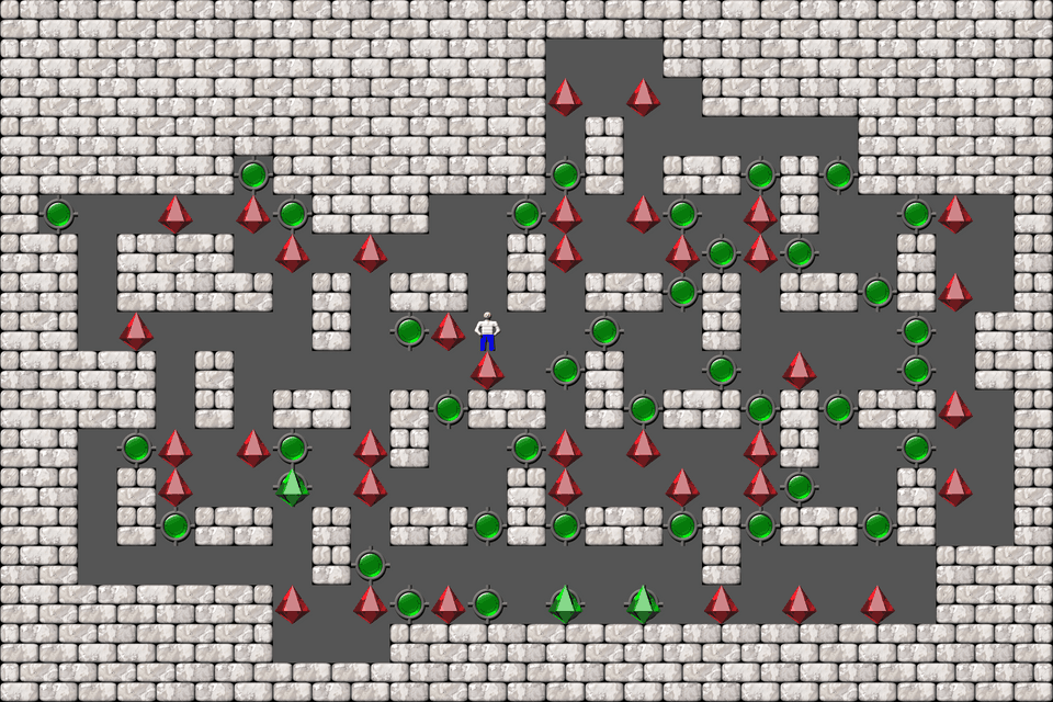 Sokoban Bugs550 collection level 71